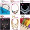 Jump Rings, 2340Pcs Open Jump Rings and Lobster Clasps Jewelry Making Supplies Kit for Necklace and Jewelry Repair